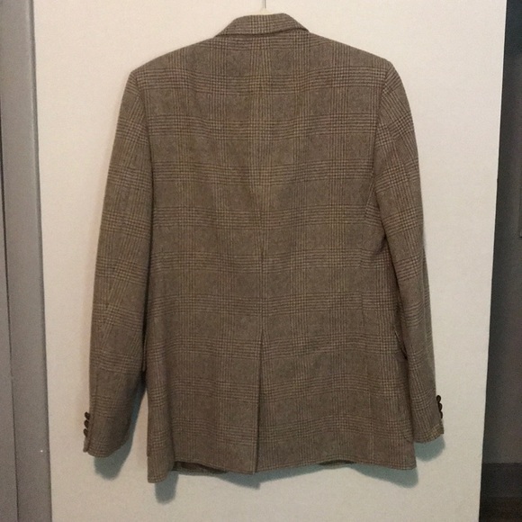 Vintage Camel and Wool Blazer - Picture 3 of 5